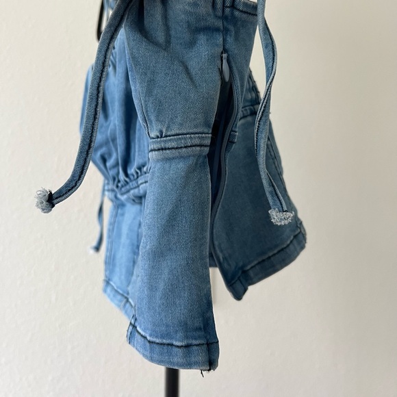 FASHIONNOVA Denim Top - Picture 4 of 5